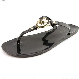 michael kors jelly sandals